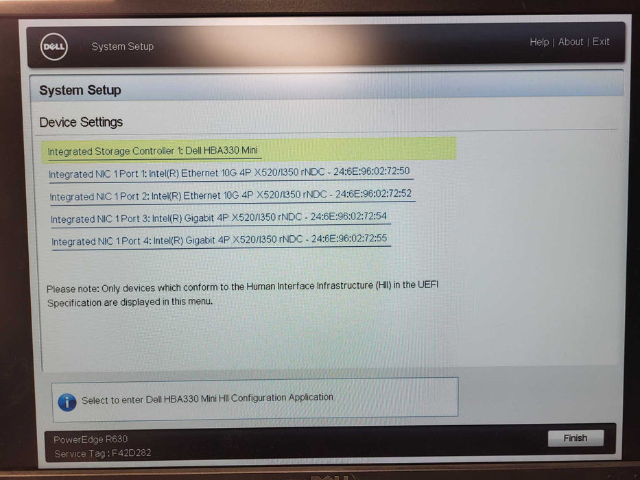 Dell PowerEdge R630 2.5" 2x Xeon E5-2667v4 3.2GHz 16GB DDR4 HBA330 READ* $