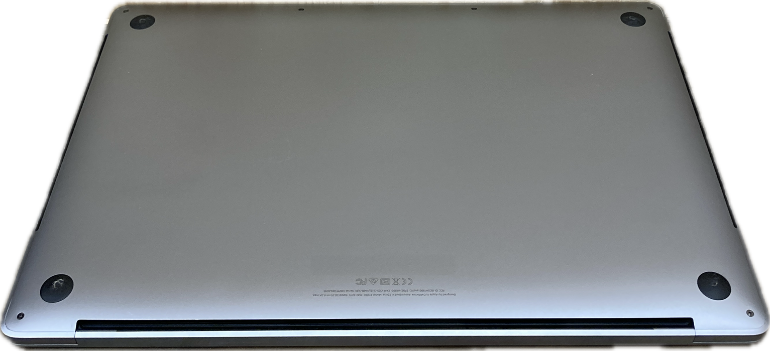 Apple MacBook Pro 15" 2018 i7-8750H 32GB RAM 512SSD Radeon Pro 555X READ