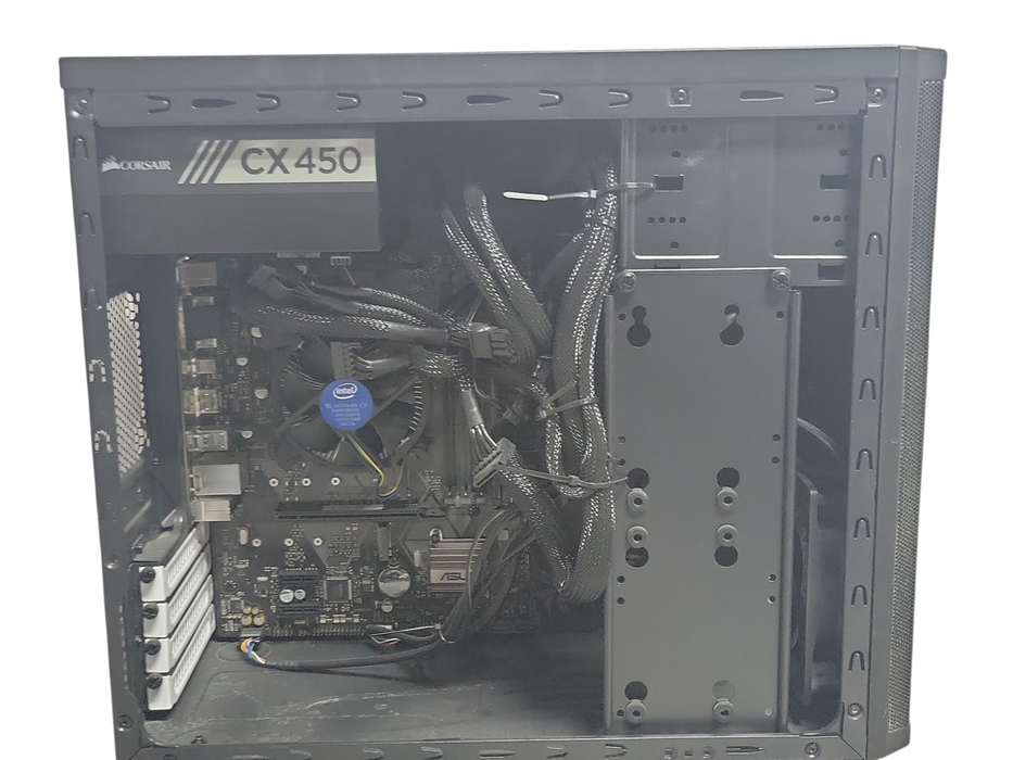 Custom/Asus Prime B360M-A Tower PC, core I5-9400, 8GB DDR4, 450W PSU _