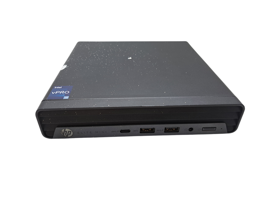 HP Elite Mini 800 G9 Desktop | Intel Core i7-12700T, 16GB DDR5, 256GB NVMe )