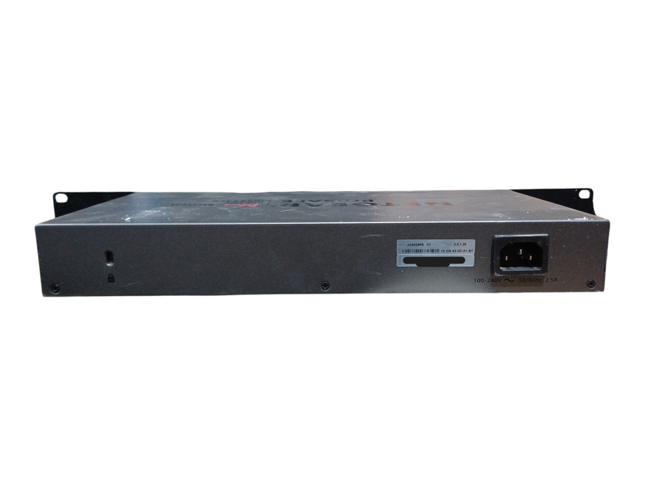 Netgear JGS524PE V1 ProSAFE Plus 24-Port Gigabit Switch with 12 PoE Ports