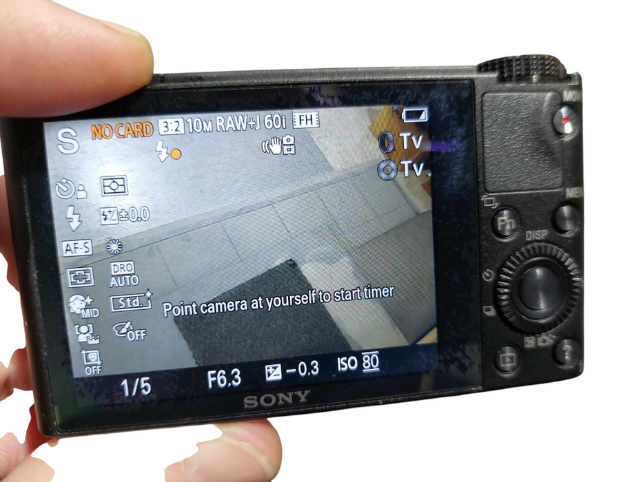 Sony AVC HD 20.2 MegaPixels Cyber-Shot Model: DSC-RX100 =