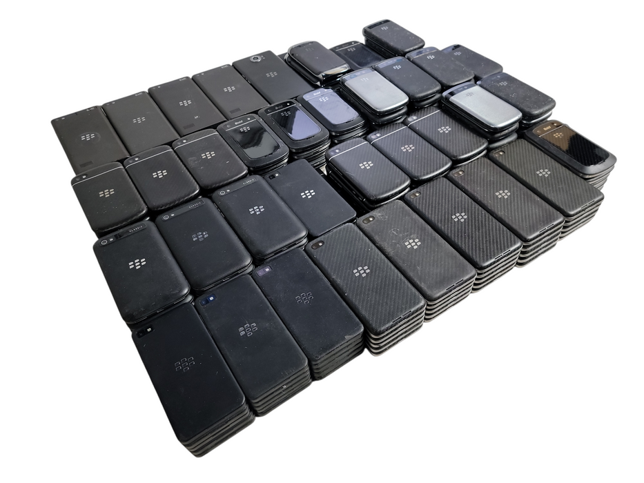 Lot of 180x Blackberry Phones [Micro USB / AS-IS] (