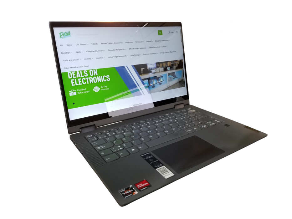 Lenovo IdeaPad Flex 5 TOUCH 14ARE05 Ryzen 3 5300U 8GB RAM 256GB NVMe +Adapter  Lap200