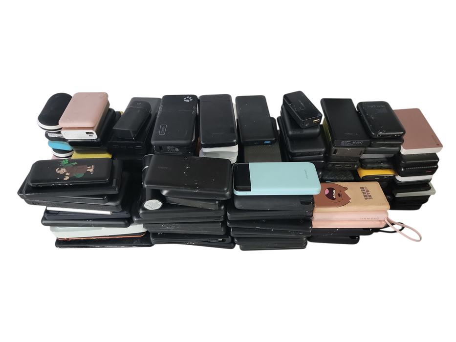 Lot of 135x Power Banks [Assorted Brands]