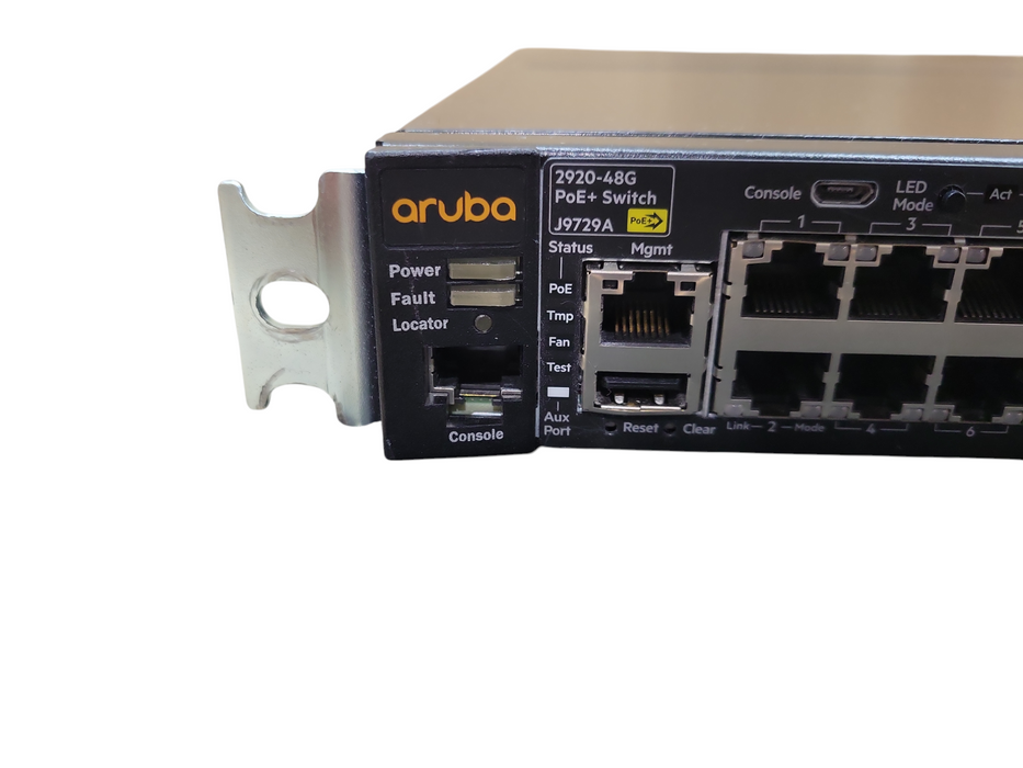 ARUBA J9729A HPE 2920 48G 48 Ports PoE+ Switch, w/J9731A  !