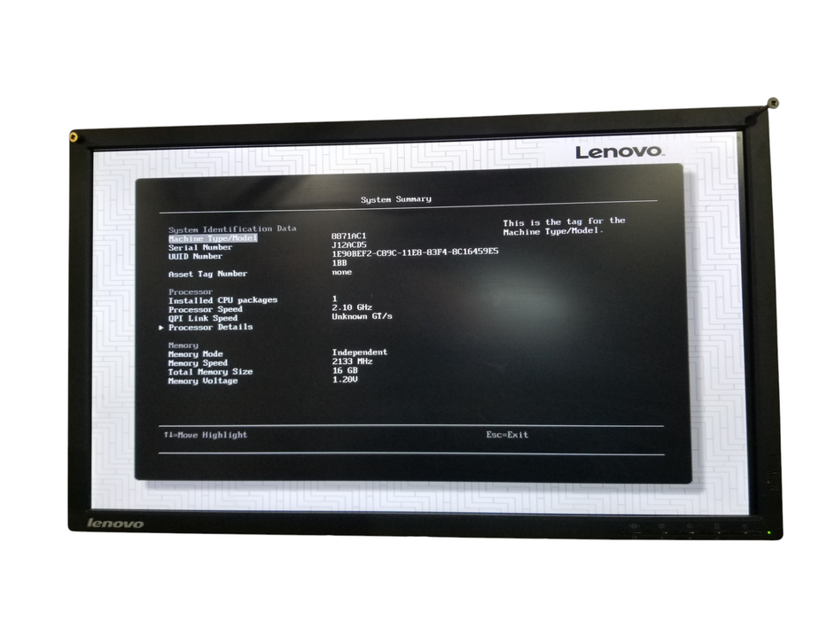 Lenovo System x3650 M5, 1x Xeon E5-2620v4 @2.10GHz, 16GB DDR4, M5210 RAID