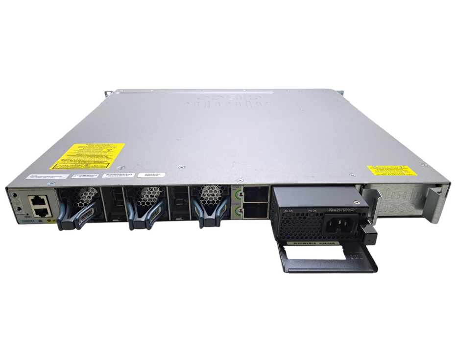 Cisco WS-C3850-48F-L V07 | 48-Port Gigabit PoE+, 4x SFP Switch w/ 1x 1100WAC