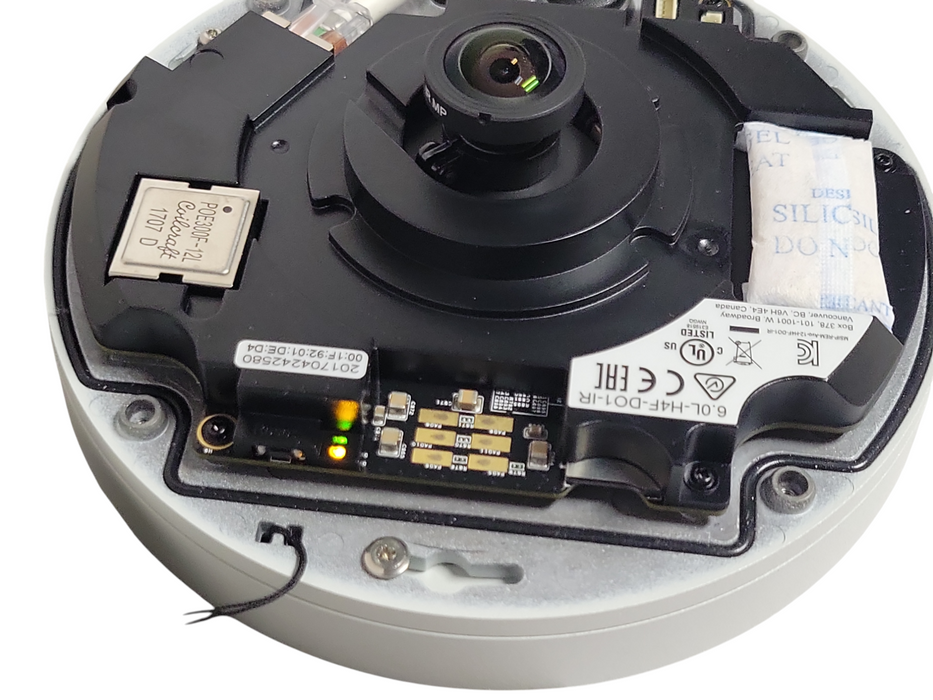 Avigilon Fisheye 6.0L-H4F-DO1-IR Security Camera, READ _
