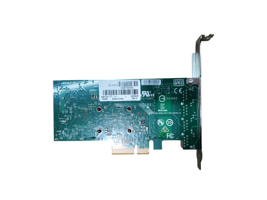 HP Ethernet 1Gb 4-port 331T Adapter - 647592-001
