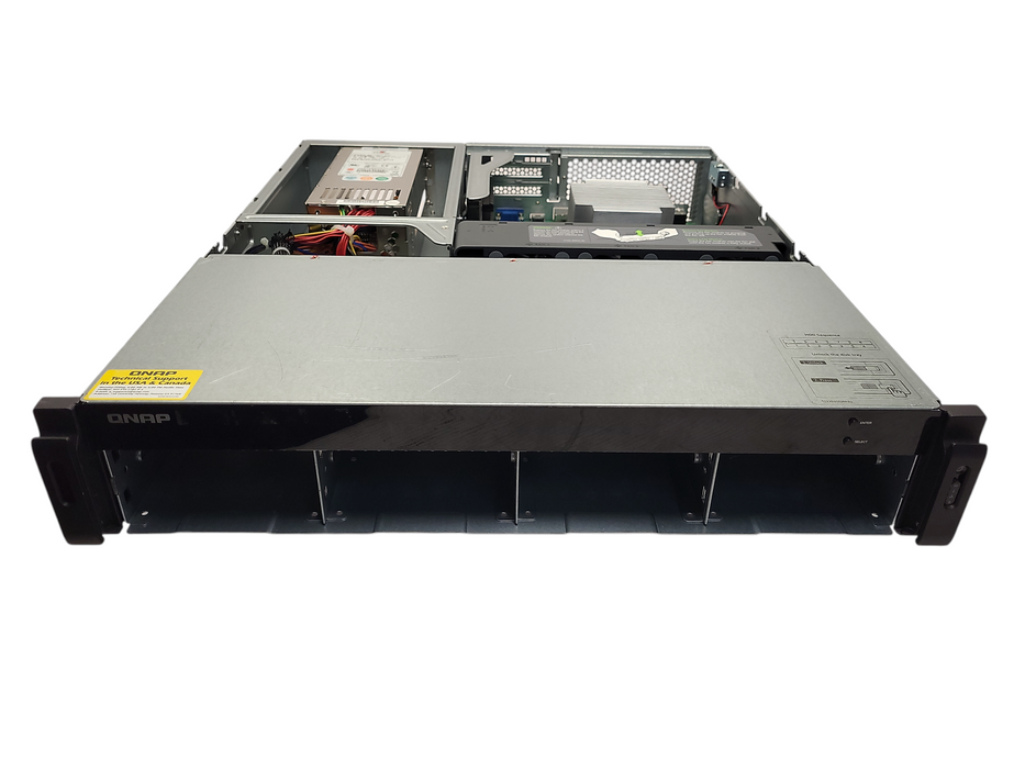 QNAP TS-879U-RP 8-Bay NAS STORAGE NO HDD/PSU/Lid/Caddies READ $