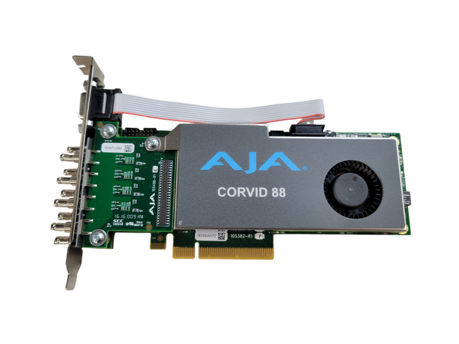 AJA Corvid 88 CRV88-9-T-R0 8-Channel 3G-SDI I O Card %