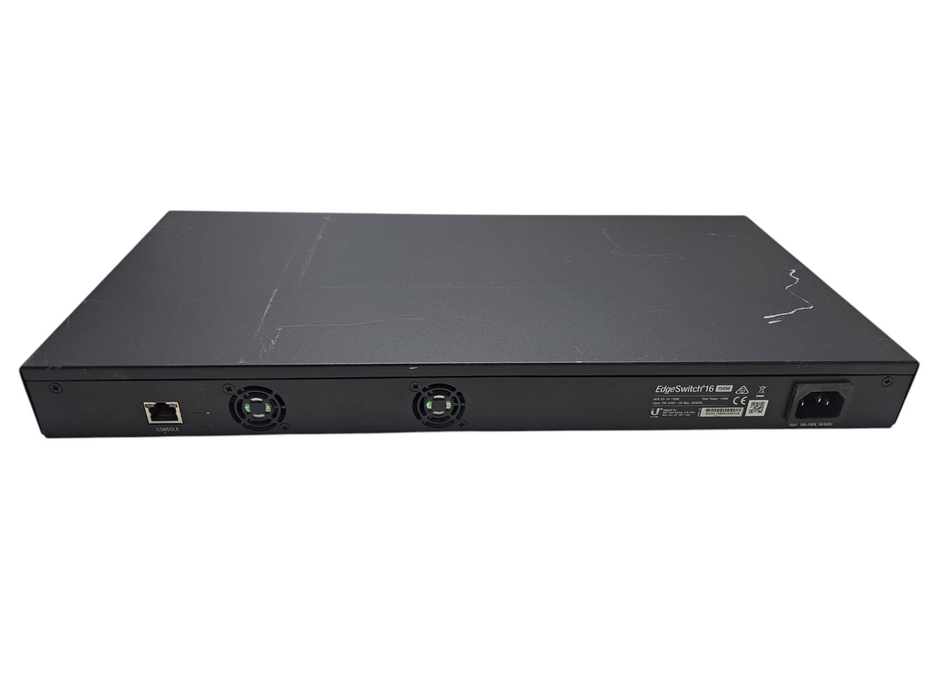 Ubiquiti EdgeSwitch ES-16-150W | 16-Port Managed Gigabit PoE+ Switch )