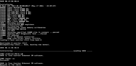Ciena 3903 170-3903-820 Service Delivery Switch | Factory Reset