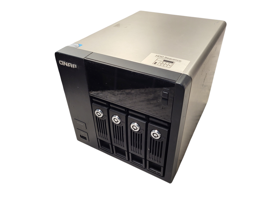 QNAP TS-439 Pro II+ Nas Server 4-Bay No HDD/AC $