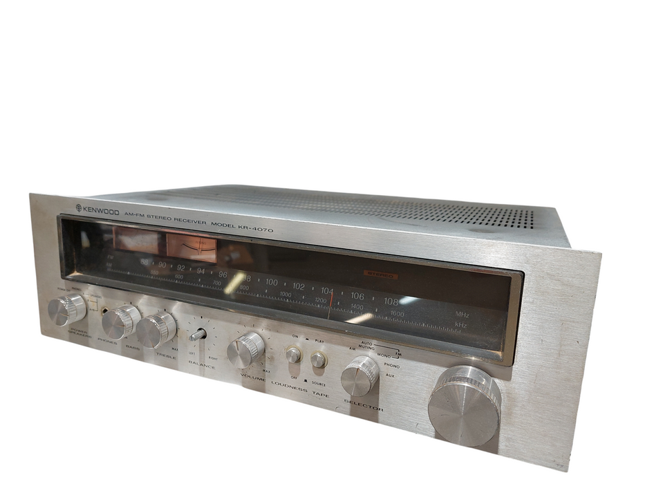 Vintage Kenwood AM-FM Stereo Receiver Model: KR-4070 =