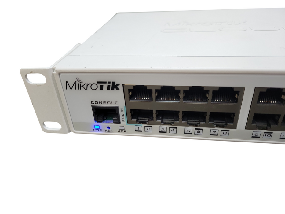 MikroTik CRS326-24G-2S+RM 24 Gigabit Port Switch !