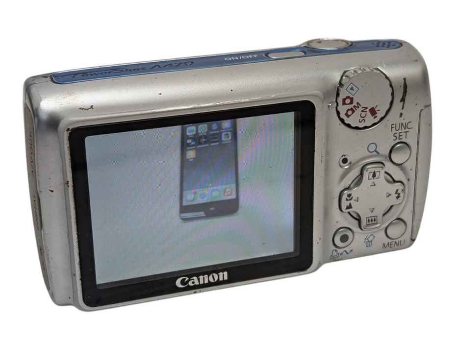 Canon PowerShot A470 AiAF 7.1 Mega Pixels PC1267 Digital Camera  -