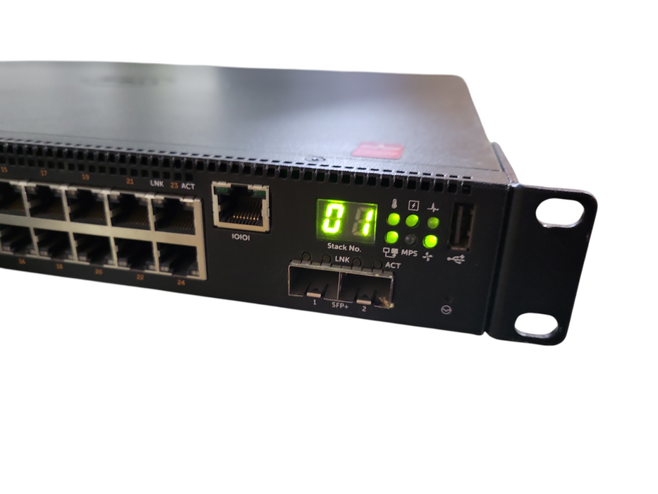 Dell N2024P | 24-Port Gigabit PoE+ Managed Switch w/ 2x 10G SFP+ !