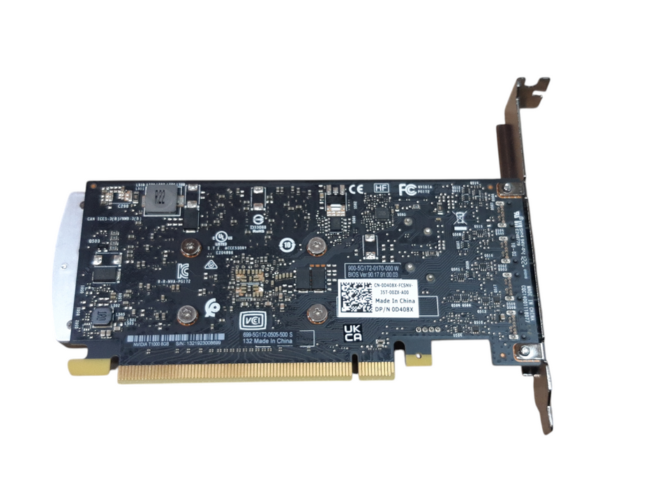NVIDIA Quadro T1000 8GB GDDR6 Graphics Card | 4x Mini Display Port )