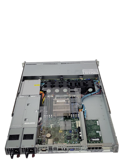 Supermicro X10SRW-F 1U, Xeon E5-2680v3 2.50GHz, 32GB DDR4, 2x PSU, 4x 3.5" Ba Q_