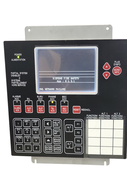 Siemens RCC-3 Fire Alarm Annunciator Command Center, READ _