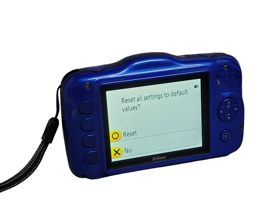Nikon Coolpix S32 Waterproof 10m/33ft Digital Camera _