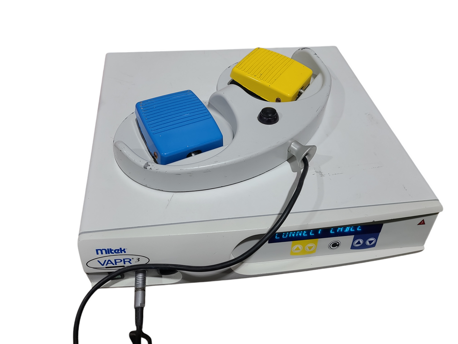 Mitek VAPR 3 Arthroscopic Electrosurgical Unit 225021 w/ Footswitch 225023