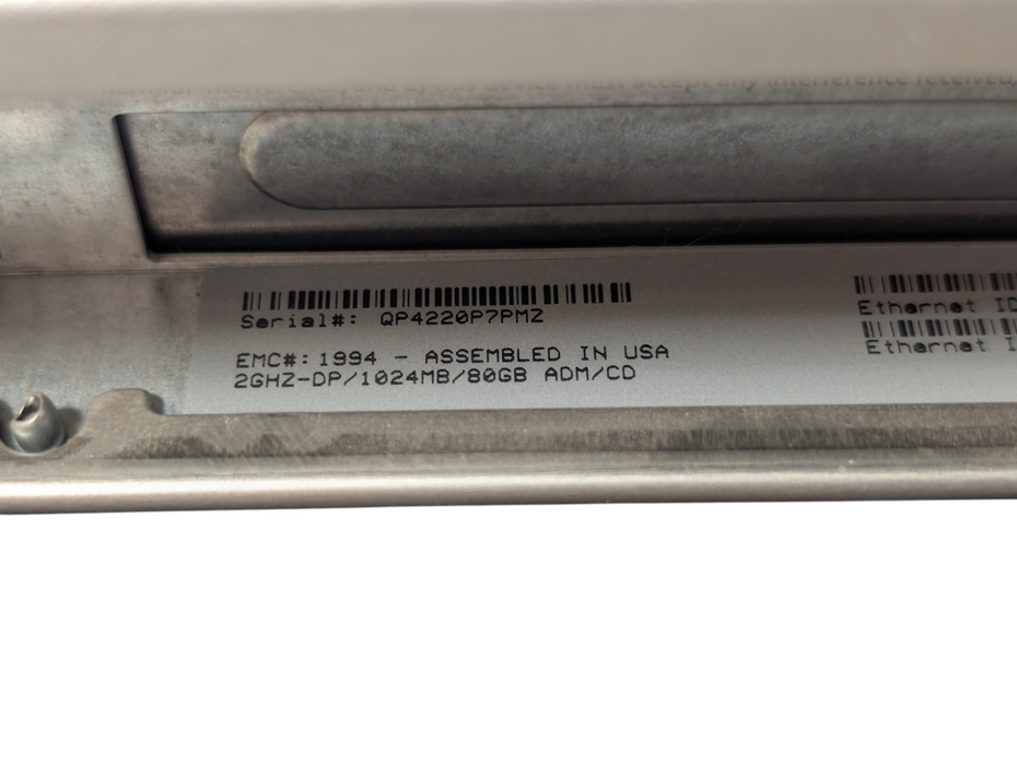 Apple Xserve G5 Dual G5 CPUs Please READ  -