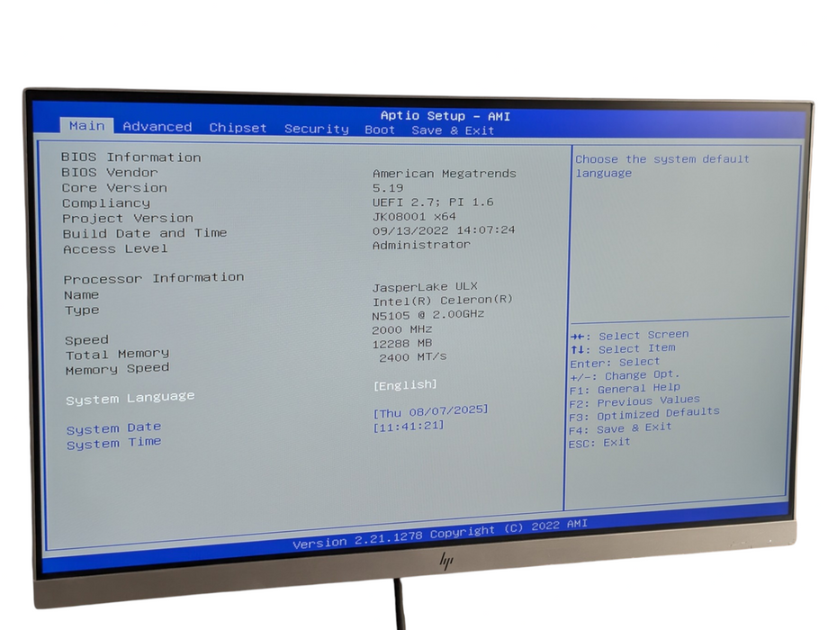 KAMRUI Mini PC AK1PRO Intel N5105 CPU 8GB RAM 256GB SSD  -