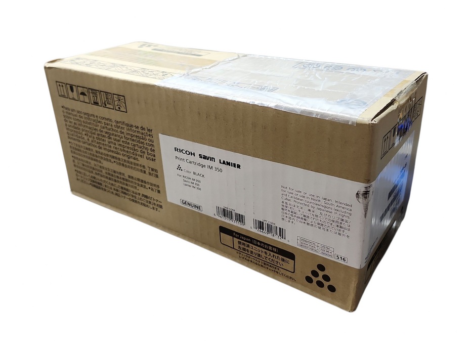 *NEW SEALED* Ricoh IM 350 Black Toner Print Cartridge 418132, Model: D896-0