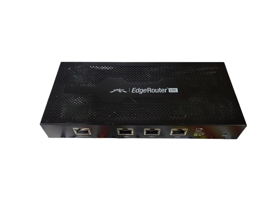 Ubiquiti ERLite-3 EdgeRouter Lite3-Port Gigabit Fanless Router !