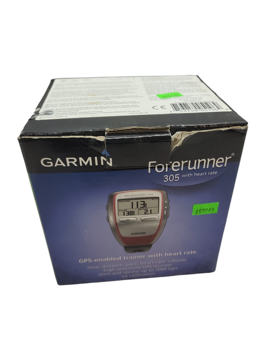 Garmin Forerunner 305 GPS Running Watch w/ Charger &