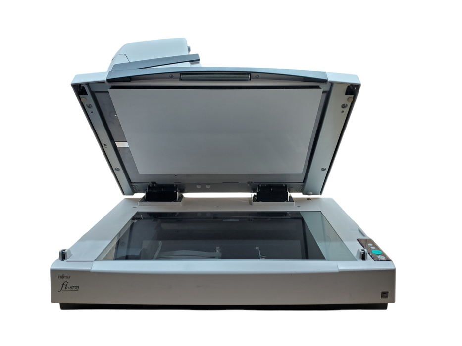 Fujitsu fi-6770 | Color Flatbed Image Document | High Speed Scanner | *READ*