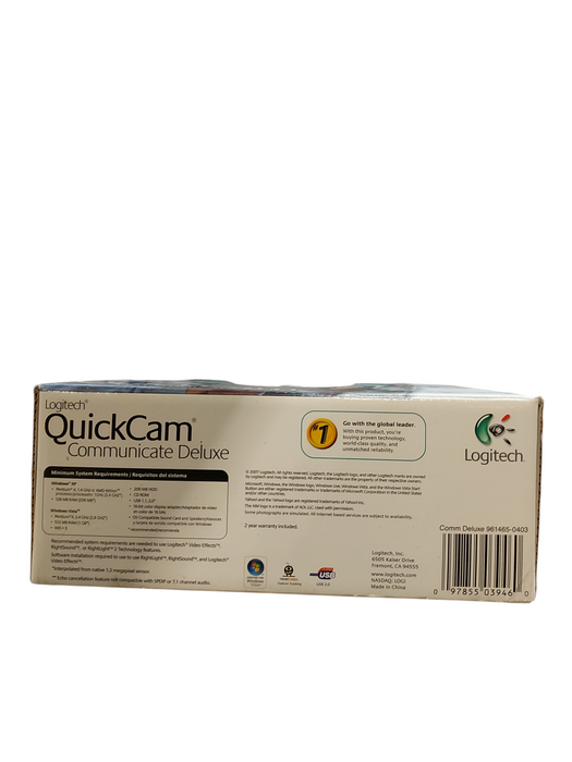 Logitech QuickCam Communicate Deluxe Webcam (Black)