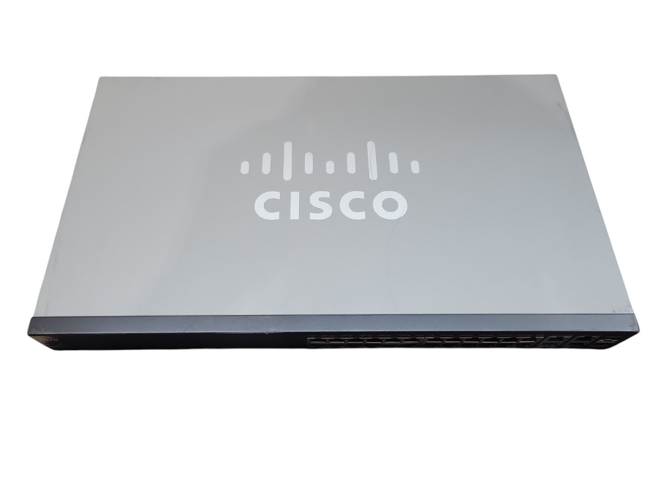 Cisco SG300-28PP-K9 V04 | 28-Port Gigabit PoE+ Managed Switch w/ 2x SFP !