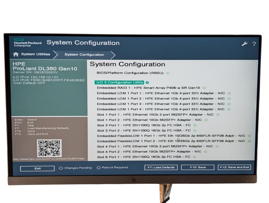 HPE ProLiant DL380 Gen10 2x Intel Xeon Gold 5118 32GB RAM  -