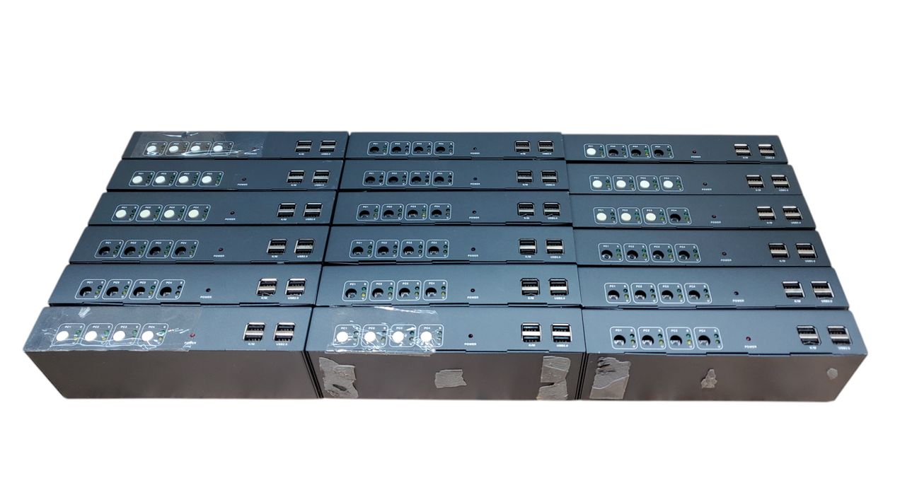 Lot 18x PWAY 4K HDMI USB KVM SWITCH 4-Port *READ*