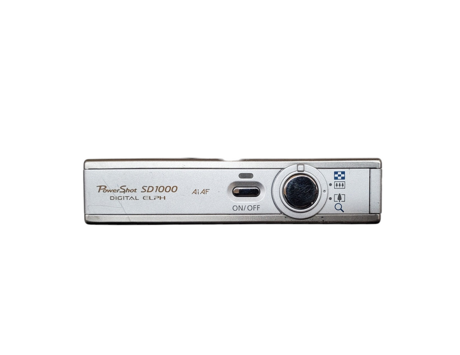 Canon PowerShot SD1000 Digital Elph | 7.1MP Digital Camera | w/ Battery