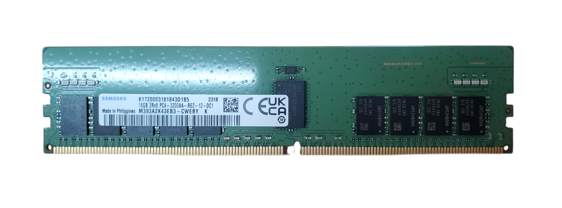 Samsung 16GB 2Rx8 PC4-3200AA-RE2 DDR4 Server RAM  Q