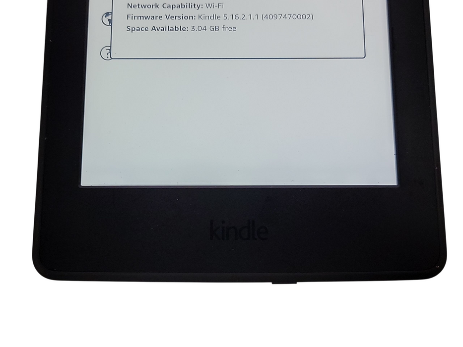 Amazon Kindle Paperwhite 7th Gen - 4GB - Black
