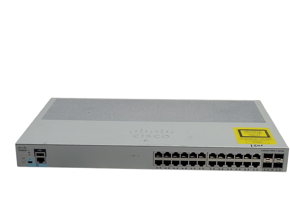 CISCO WS-C2960L-24TS-LL 24 Port Gigabit Network Switch  _