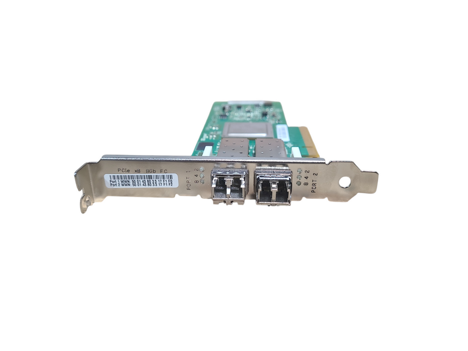 HP QLOGIC PX2810403-20 \ QLE2562-HP Dual Port PCIe Controller Card