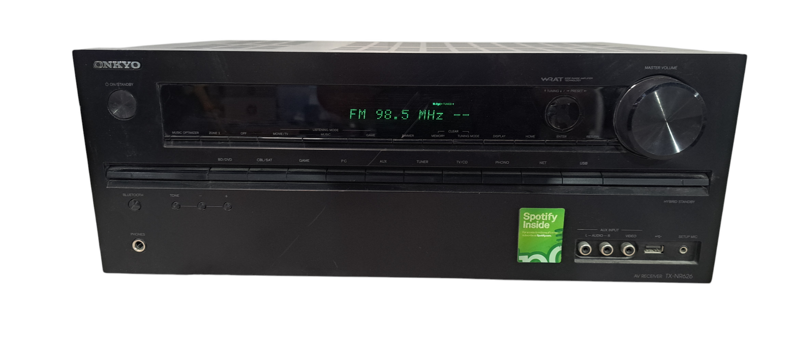 Onkyo TX-NR626 7.2 CH HDMI 4K WiFi Bluetooth