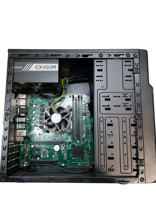 Generic Pc w/ Asus Pro B460M-C Intel i5-10400 CPU 2.90GHz 8GB RAM No HDD