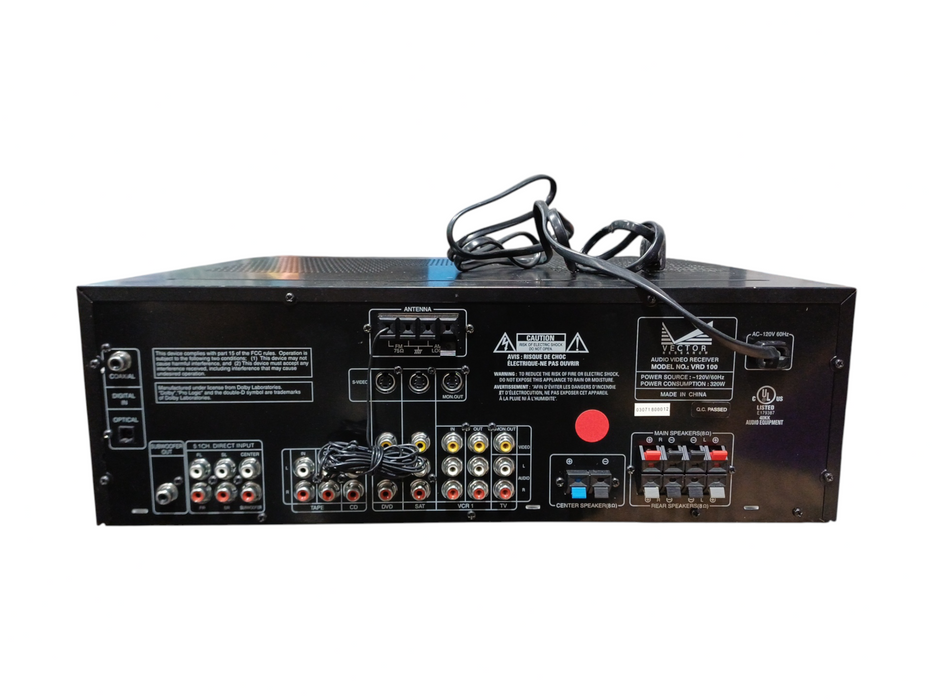 Vector research VDR100 Dolby digital A/V receiver