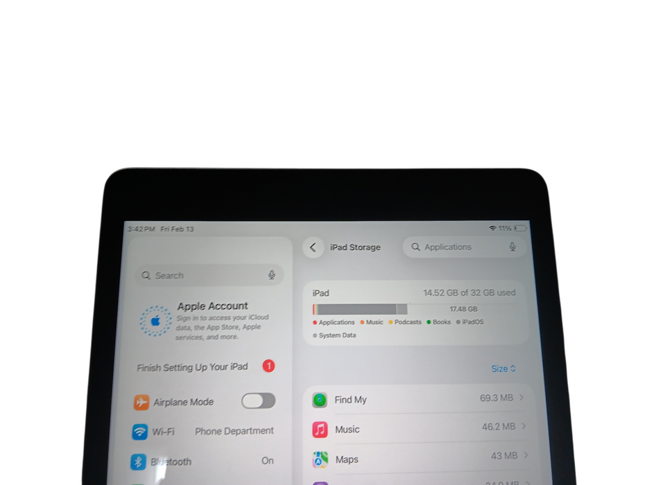 Apple iPad 8th Gen - 32GB - Space Gray [A2270]