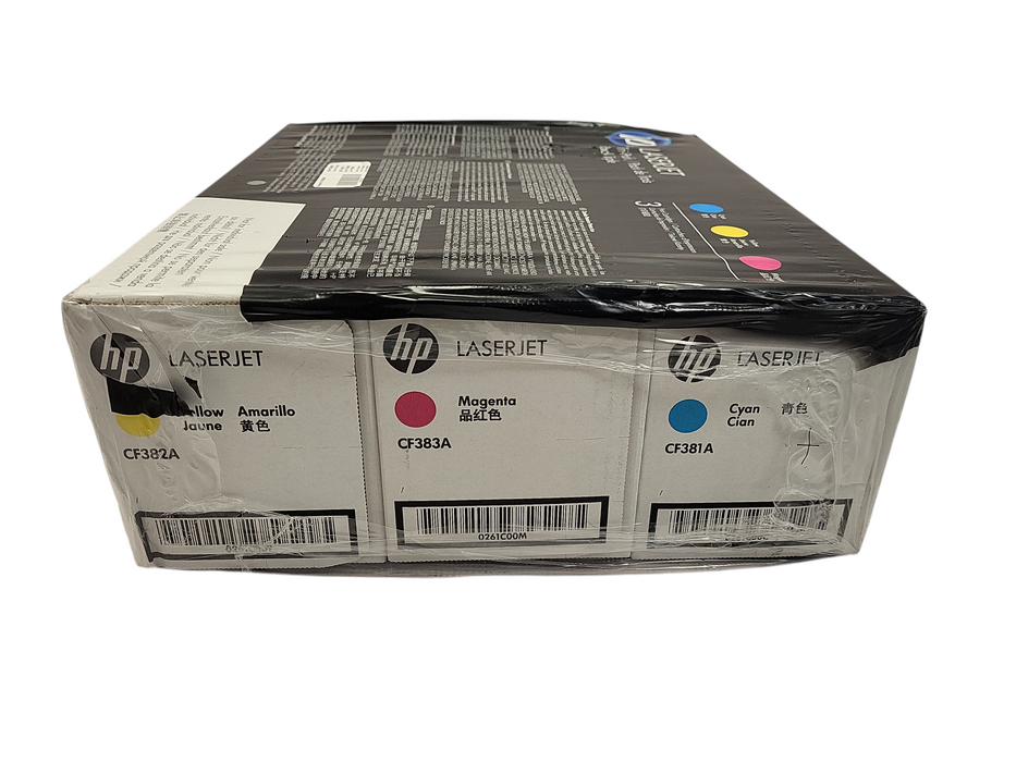 HP 312A Toner Cartridge Cyan/Magenta/Yellow Tri-Pack for LaserJet Pro MFP M476 $