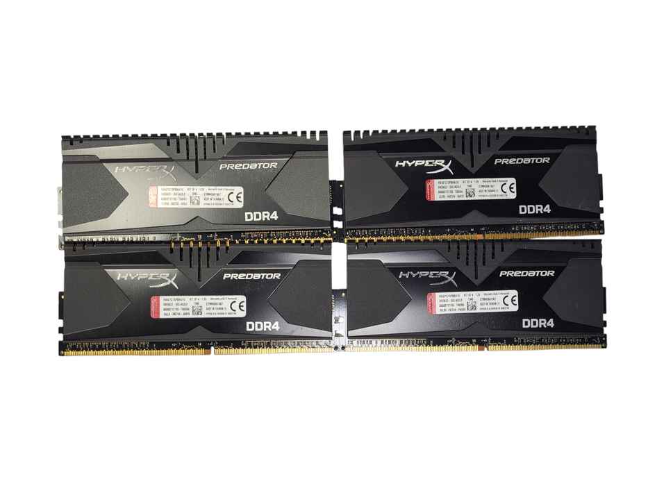 Kingston HyperX Predator 55mm 16 GB (4x4GB) HX421C13PBK4/16 DDR4-2133 $