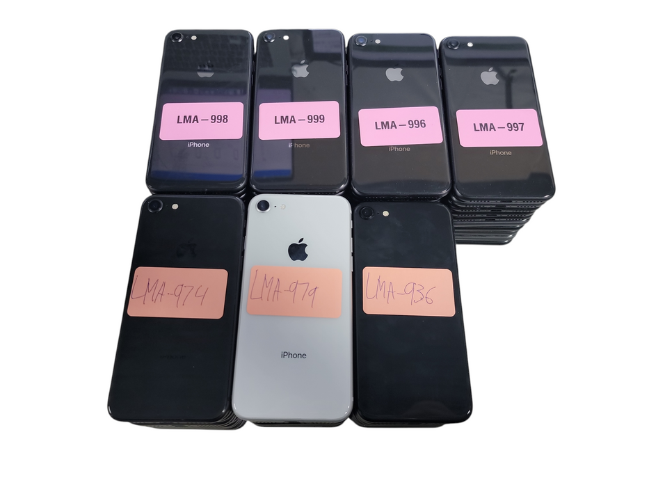 Lot of 69x Apple iPhones [A1905 - A2275 | B/C Condition][LMA-14] (